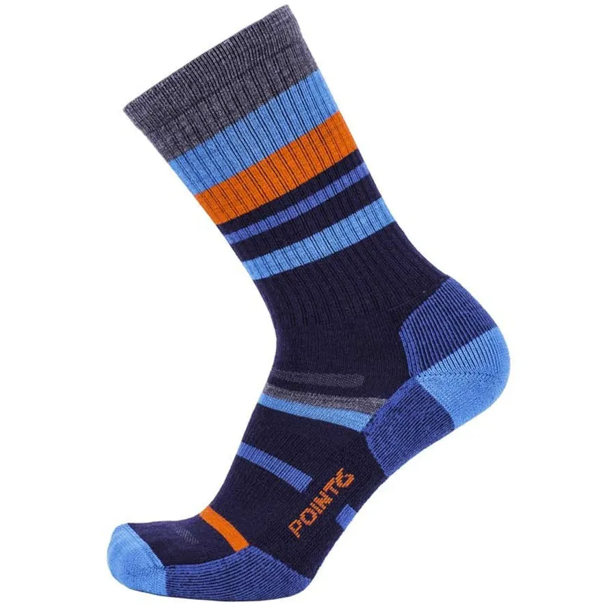 Point6 - Hiking Light Cushion Crew (Stripes)