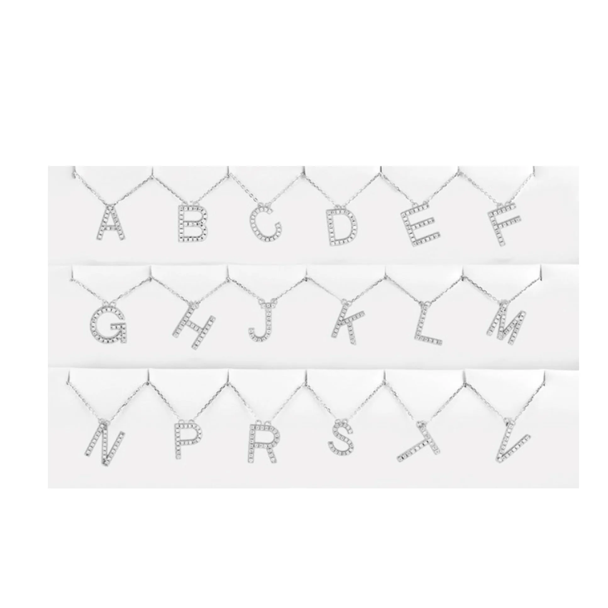 Sparkle Initial Necklace